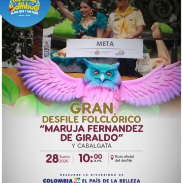 El gran desfile Folclorico Maruja Fernández de Giraldo